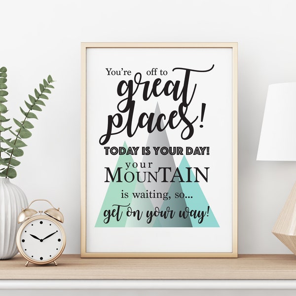 Off to Great Places Etsy