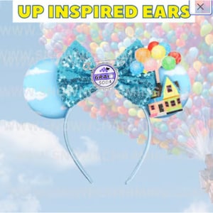 Character INSPIRED EARS Headband//Mickey Halloween Ears, Witch Doctor Ears, Minnie Ears, Costume Ears, Snow and Charming
