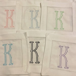 Custom Linen Cocktail Napkins