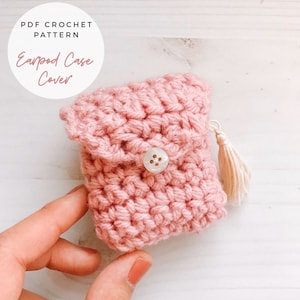 earpod case cover, crochet case cover, crochet cover pattern