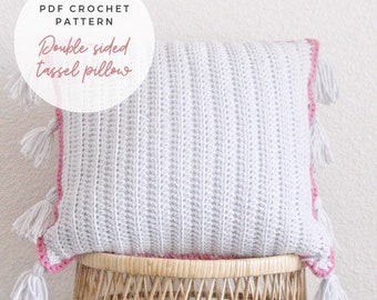 pillow crochet pattern, crochet cushion pattern