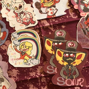 Hazbin Hotel Sticker Set