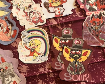 Hazbin Hotel Sticker Set