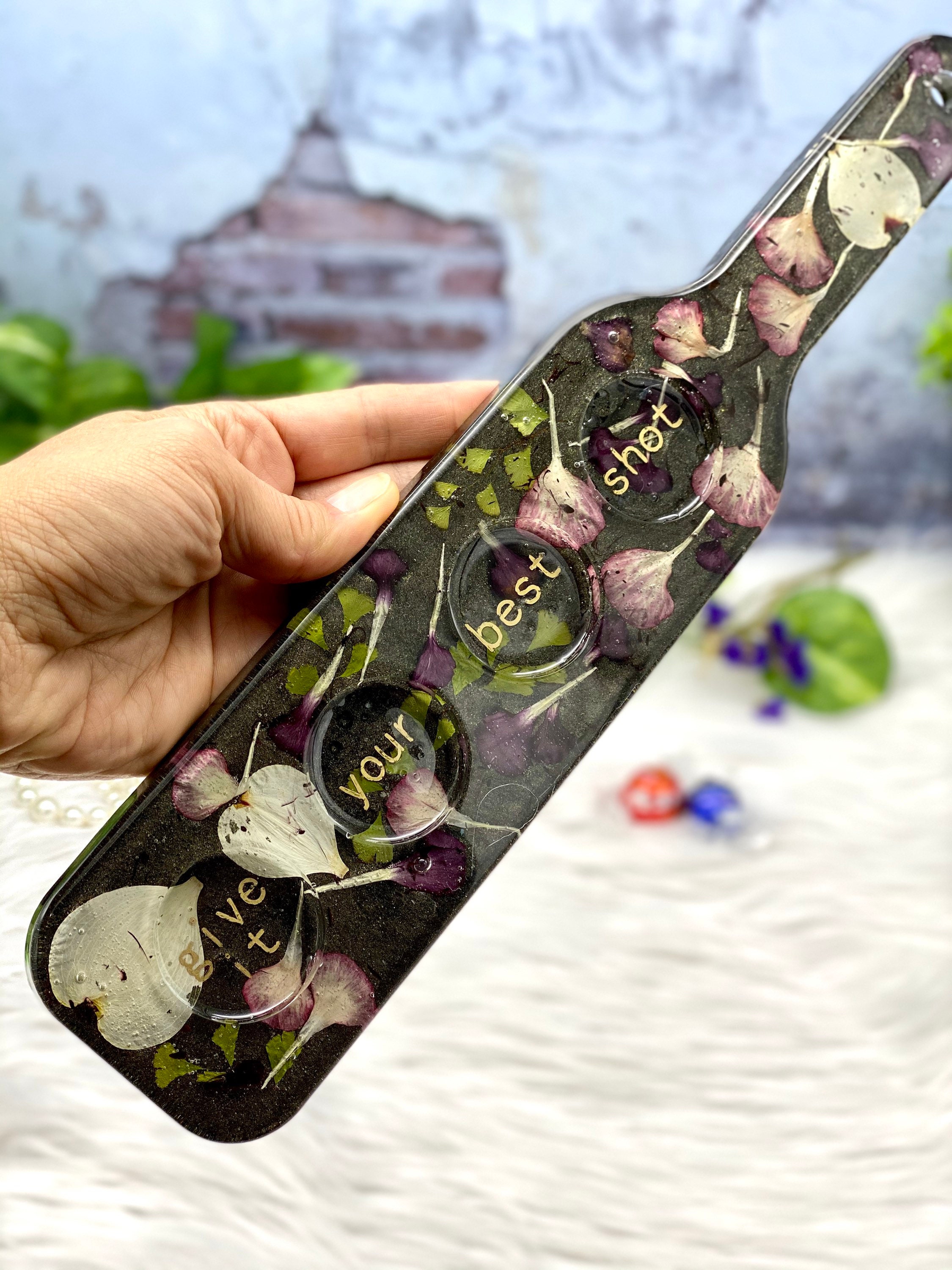 Resin Shot Glass Holder Drink & Barware Kitchen & Dining