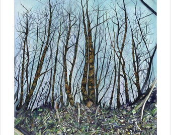 Wild Wood Limited edition giclee fine art print