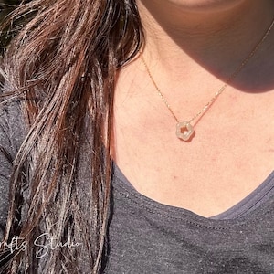 Jade Flower Ring Necklace | Jade Jewellery | Flower Jade necklace | Gold Jade Necklace | Flower Jade Necklace