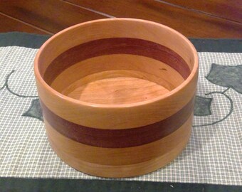 Wood Bowl / Container (Cherry and Walnut)