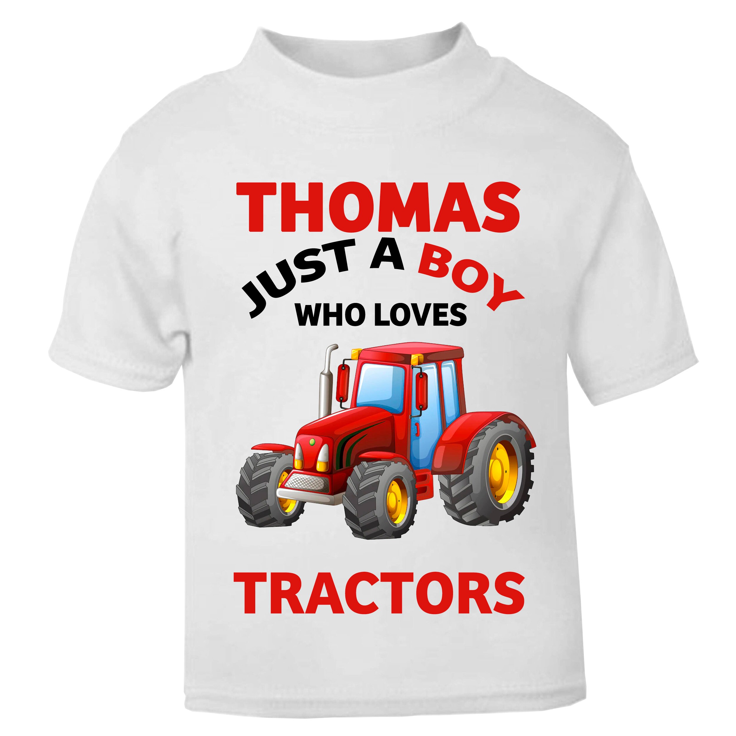 レディースファッション Just A Boy Who Loves Tractors T-Shirt Just a Boy Who Loves Tractors T-Shirt – KiddlyCuddly