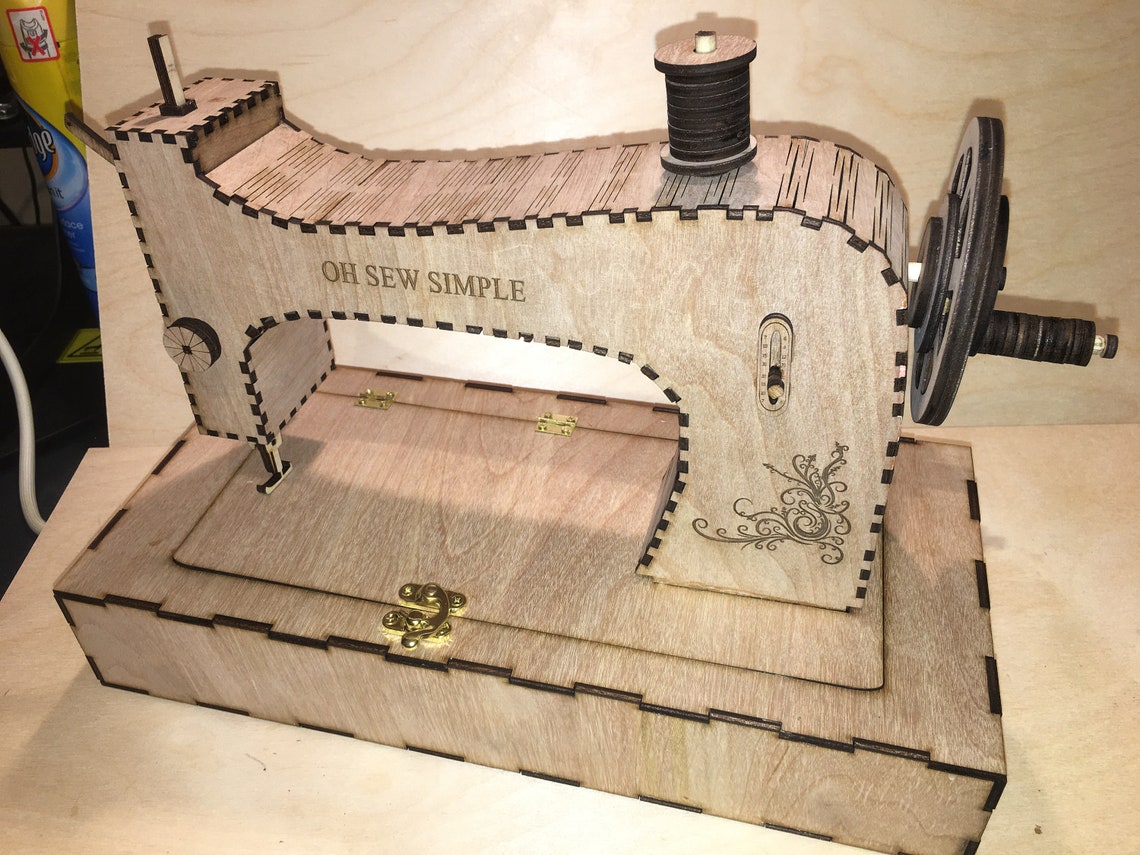 Mechanical Laser Cut Sewing Machine Etsy
