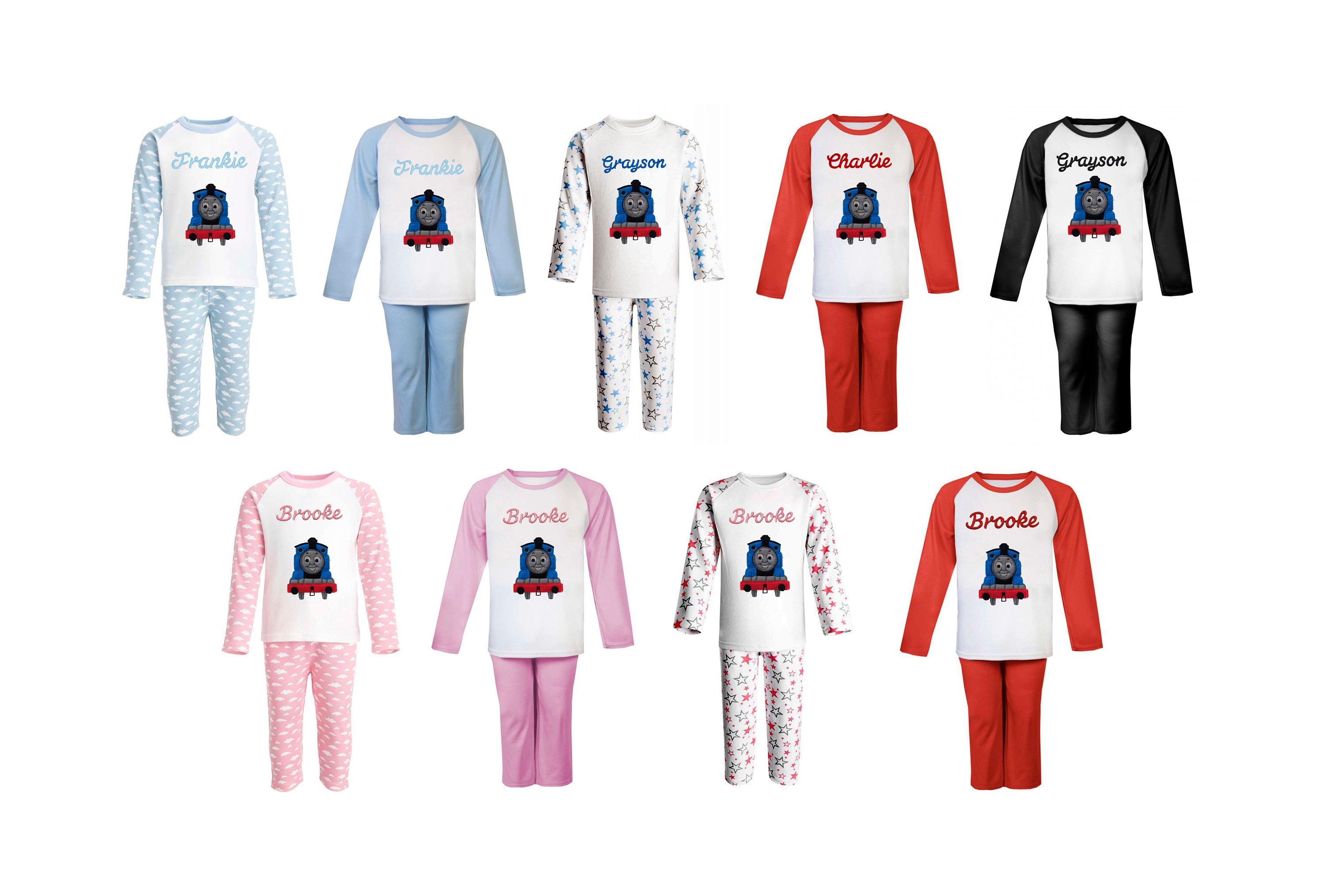 Thomas the train pajamas size 6 hotsell
