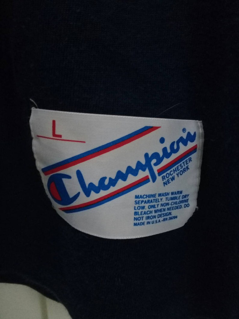Vintage Chicago Bears Jersey Style Tee 90s Vintage Champion Bears Jersey L