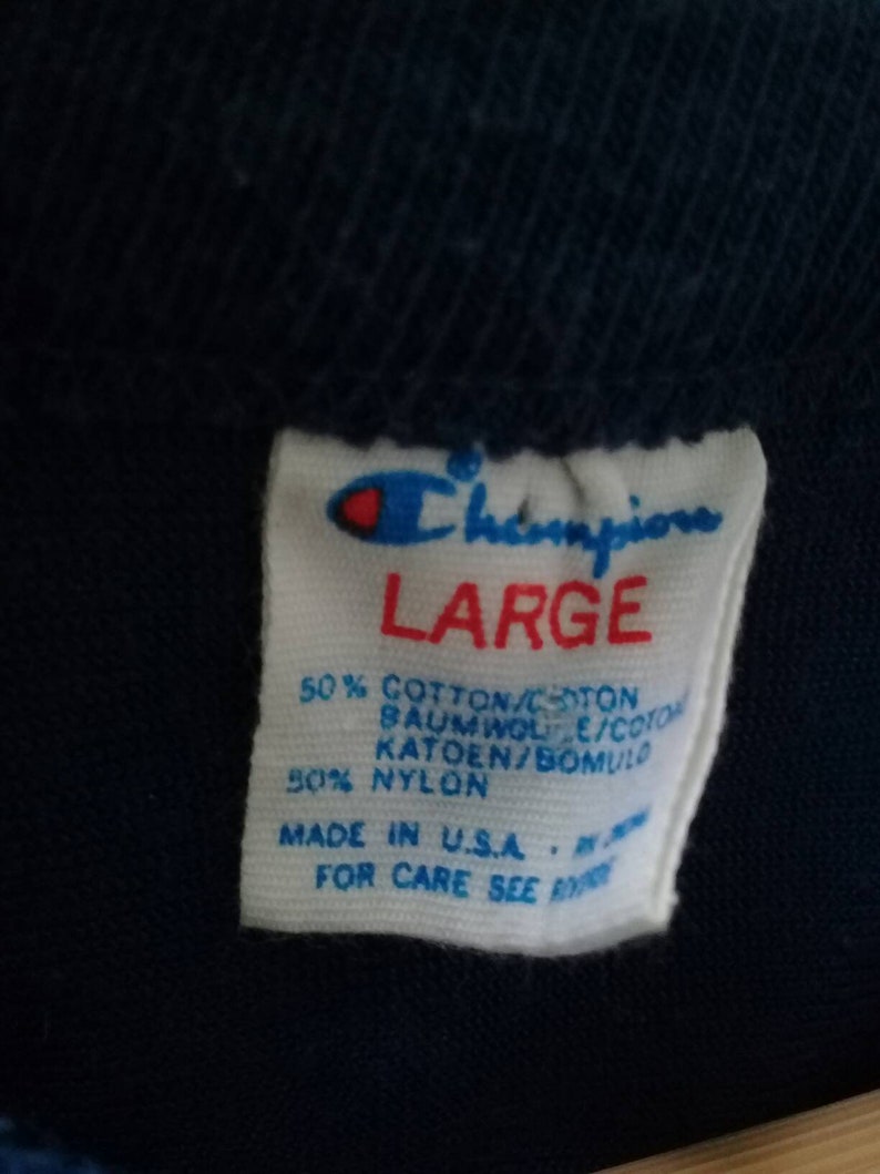 Vintage Chicago Bears Jersey Style Tee 90s Vintage Champion Bears Jersey L