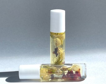 Essential Oil Roller - Rose! Relaxation, Gifts for Her, Aromatherapy, Spa Gift, On-the-Go, Relaxation, Stress Relief, Natural Perfume