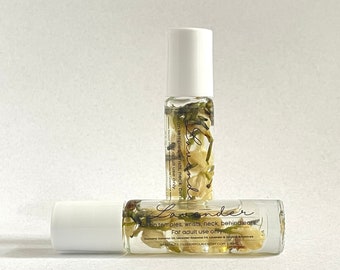 Essential Oil Roller - Lavender! Relaxation, Gifts for Her, Aromatherapy, Spa Gift, On-the-Go, Relaxation, Stress Relief, Natural Perfume