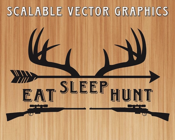 Download hunting svg eat sleep hunt cut file hunter svg file hunting | Etsy