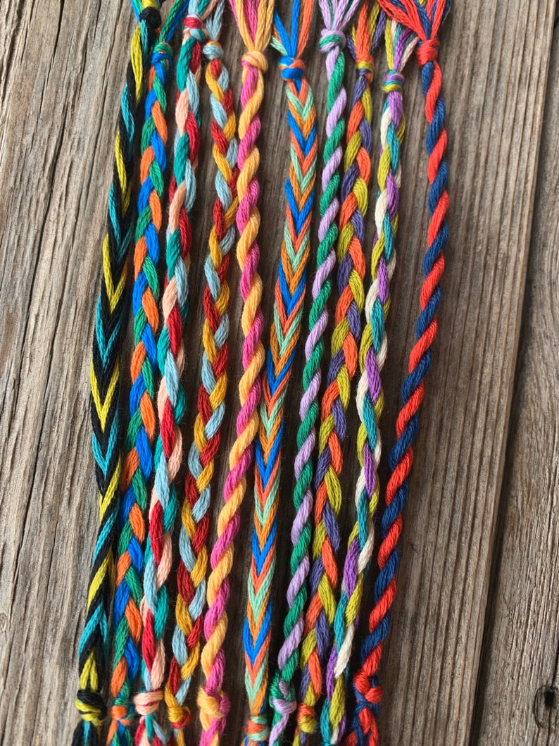 BULK ORDER Braided Friendship Bracelets and Anklets Etsy