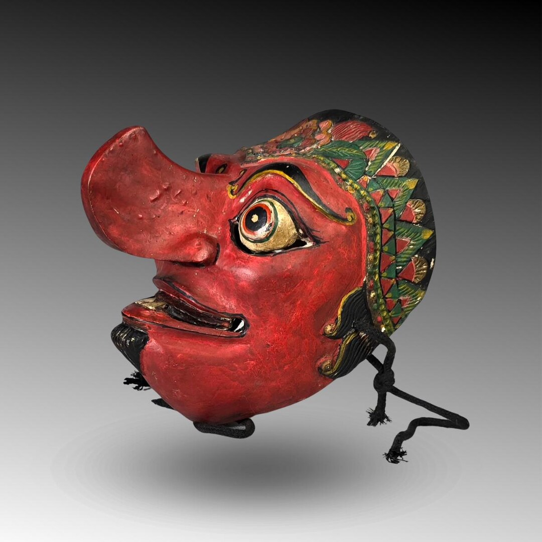 Buto Terong- Vintage Mask With Big Nose From Central Java - Javanese ...