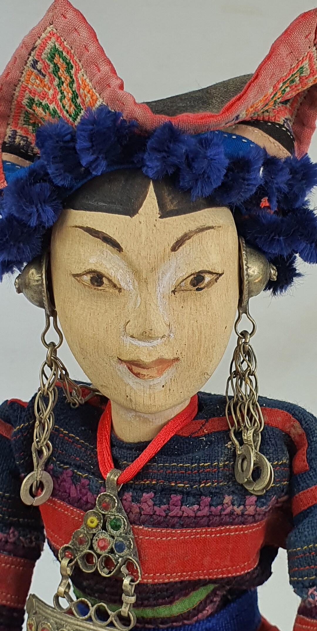 Ethnics Rod Puppet From South East Asia, Fien Wooden Doll Made in Bali ...