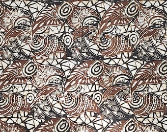 Javanese Sogan Motif Batik – Classic Brown and White Designs with Cultural Significance