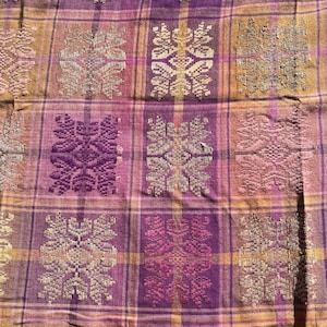Vintage Balinese silk songket