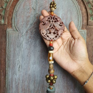 Beautiful hanging Jade Amulet