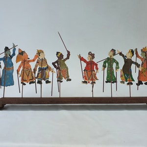 MIniature Chinese shadow puppet