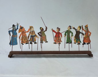 MIniature Chinese shadow puppet