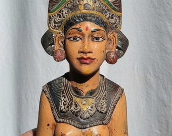 Antique Collection colonial style classic Balinese female bust by Theater Art Gallery