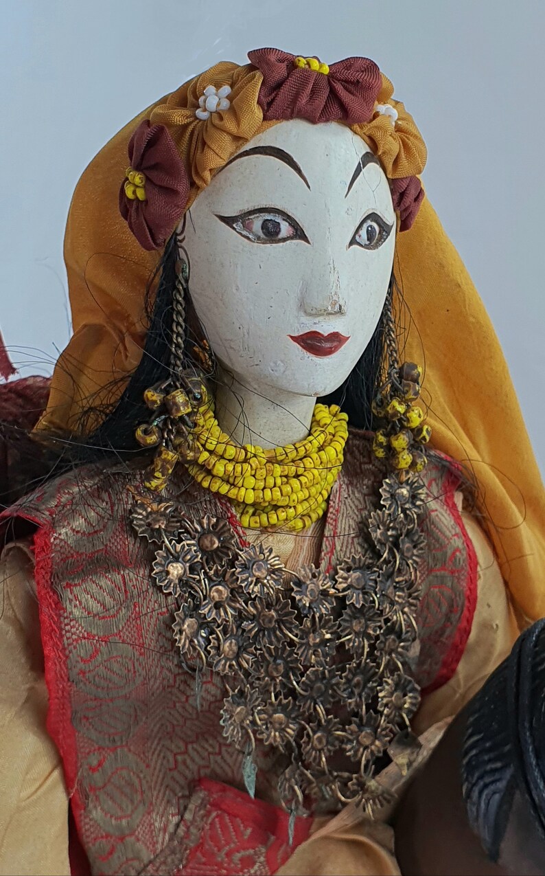 Beautiful Old Indian Bridal Puppets on Horseback - Etsy