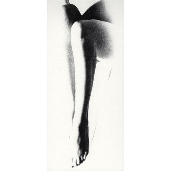 Nude High Contrast Fine Art Photography Figure Black And Etsy