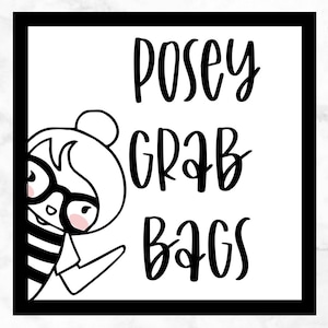 Posey : sacs à main // Autocollants pour agendas // Autocollants personnages
