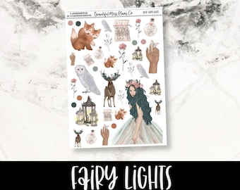 Fairy Lights // Deco // Planner Stickers