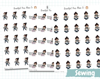 Posey Sewing Planner Stickers: Crafting, Hobbies