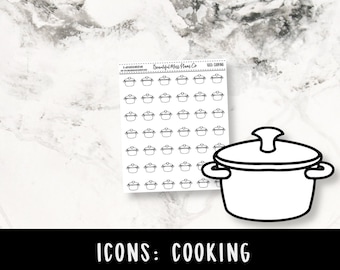 Cooking Icons // Functional Stickers