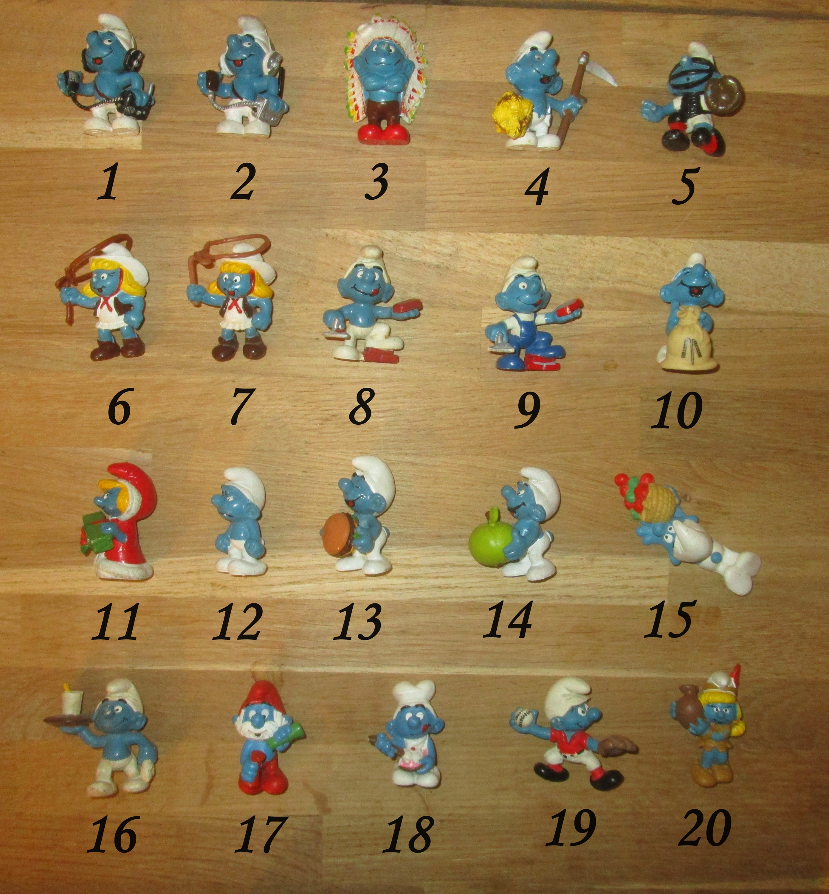 Buy the Bundle of 40+ Smurfs Figures