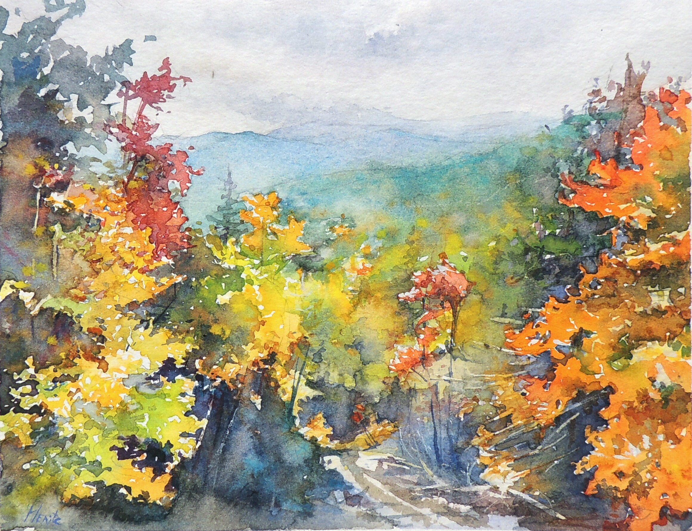 Original Landscape Painting From Photo Commission Painting Etsy