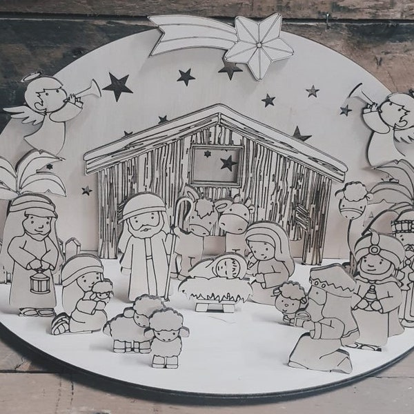 Calendario dell'Avvento Presepe