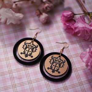 Belmont Crest Castlevania Earrings