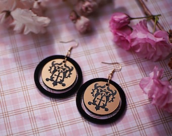 Belmont Crest Castlevania Earrings