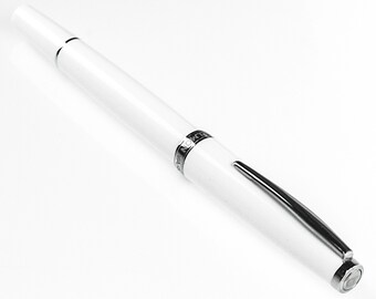 DELMON VARONE Premium Füllfederhalter Schwarz Mit Lederetui - Nachfüllbar Mit Stahlfeder & Gravur Möglich