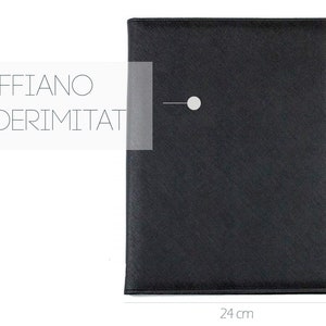 Personalizable writing folder DIN A4 Saffiano imitation leather, business folder personalized with notepad, conference folder ideal as a gift image 4