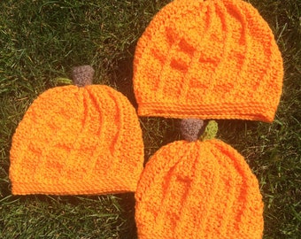 Pumpkin Hat Crochet Pattern