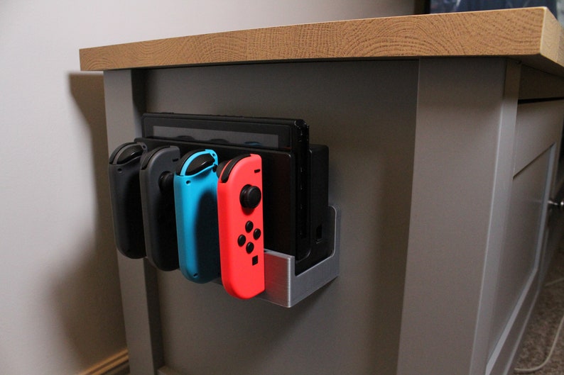 Nintendo Switch Dock Wall Mount / Stand Joy Con Holder Etsy