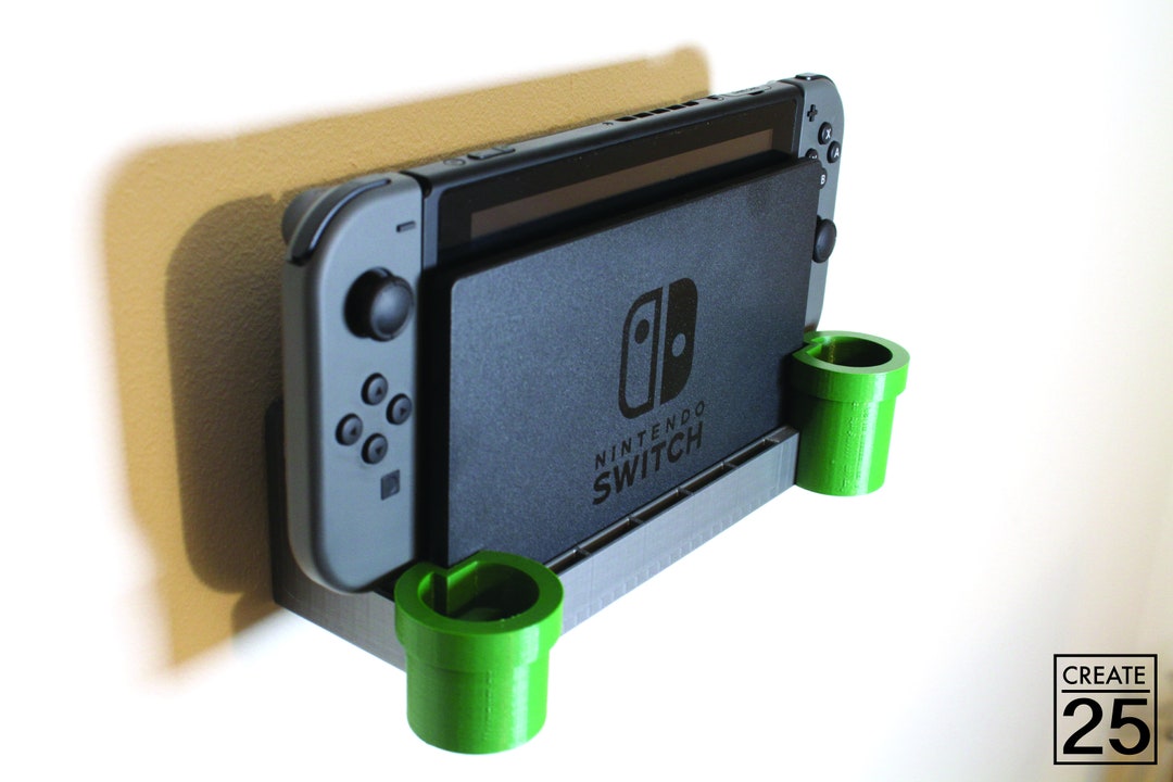 Nintendo Switch Dock Wall Mount / Stand Mario Pipes Edition - Etsy