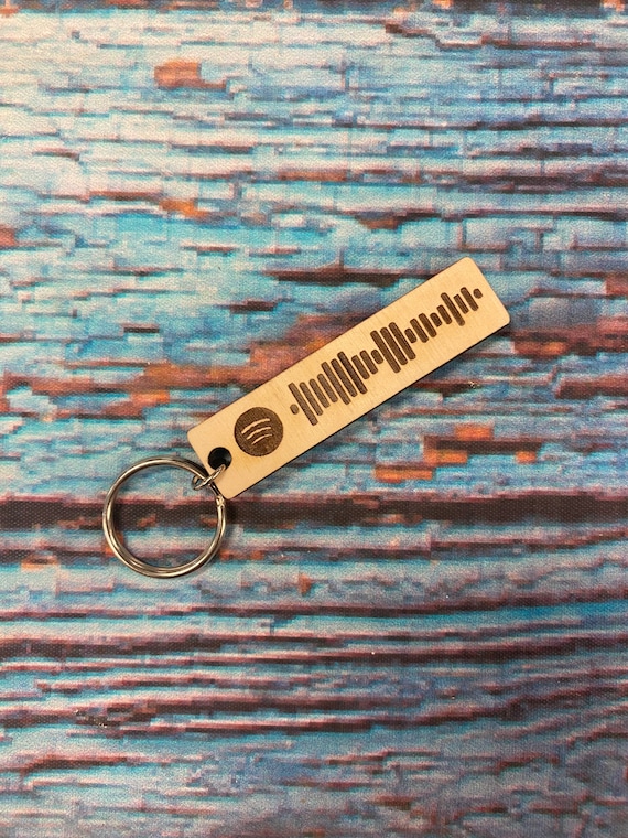 Custom Music Code Keychain Gift for Him Gift for Her /unique