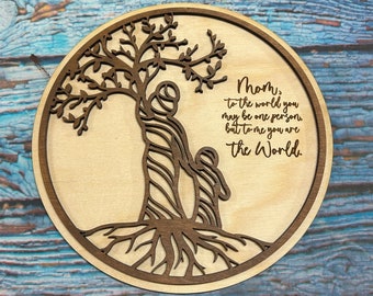 Mothers Tree Sign / Mothers Day Gift / Grandparents gift