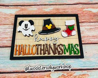 Happy Hallo Thank Mas Sign