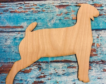 Show Goat Cutout / Show Goat Stall Sign / Show Goat Paint Kit / Kids Paint Kit
