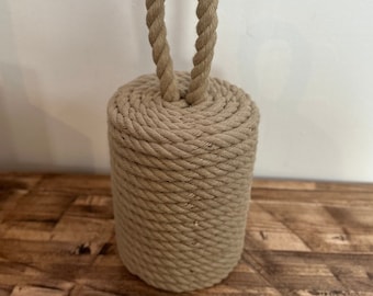 Large 6kg Rope  Door Stop                 The perfect  housewarming gift