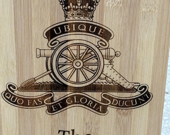 The Ultimate Royal Artillery Chopping Board